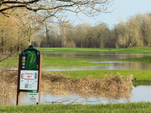 Golf Villenave d'Ornon inondé